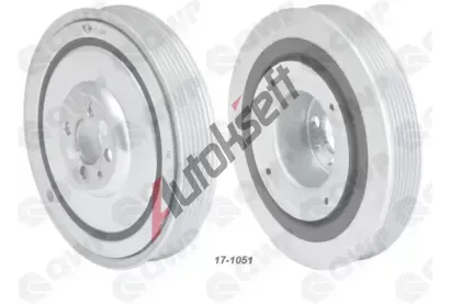 QWP Řemenice klikového hřídele QWP WVD1065, WVD1065 QWP Řemenice klikového hřídele QWP WVD1065, WVD1065