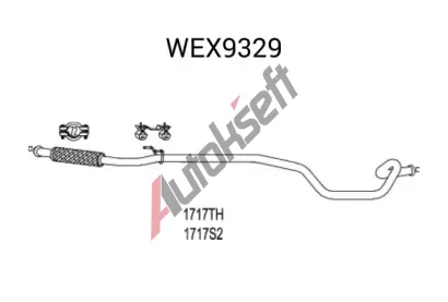 QWP V�fukov� trubka QWP wex9329, wex9329