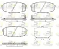 Sada brzdov�ch desti�ek&nbsp;ROADHOUSE&nbsp;&dash;&nbsp;RDH 21038.12