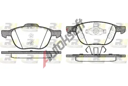 ROADHOUSE Sada brzdov�ch desti�ek RDH 21082.30, 21082.30