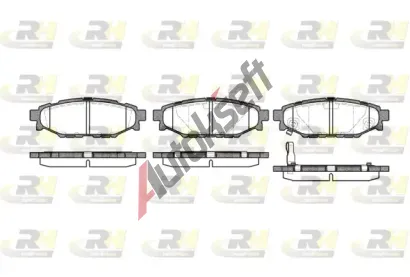 ROADHOUSE Sada brzdov�ch desti�ek RDH 21136.01, 21136.01