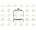 Sada brzdovch destiek ROADHOUSE ‐ RDH 2118.00
