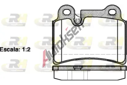 ROADHOUSE Sada brzdov�ch desti�ek RDH 21240.00, 21240.00