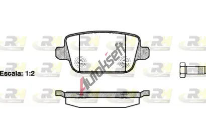 ROADHOUSE Sada brzdov�ch desti�ek RDH 21256.00, 21256.00