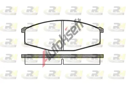 ROADHOUSE Sada brzdovch destiek RDH 2129.00, 2129.00