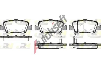ROADHOUSE Sada brzdov�ch desti�ek RDH 21356.02, 21356.02