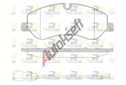 ROADHOUSE Sada brzdov�ch desti�ek RDH 21520.02, 21520.02