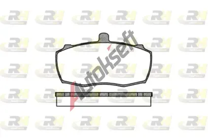 ROADHOUSE Sada brzdovch destiek RDH 2159.00, 2159.00