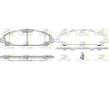 Sada brzdovch destiek ROADHOUSE ‐ RDH 21620.00