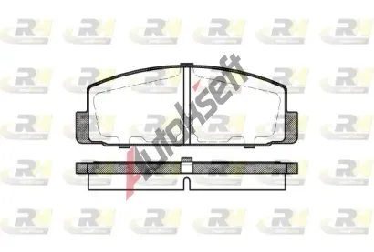 ROADHOUSE Sada brzdových destiček RDH 2179.30, 2179.30 ROADHOUSE Sada brzdových destiček RDH 2179.30, 2179.30