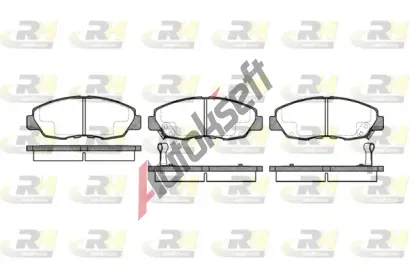 ROADHOUSE Sada brzdov�ch desti�ek RDH 2324.02, 2324.02