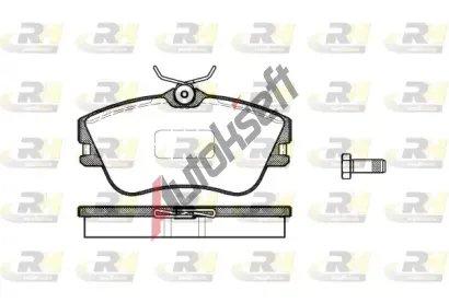ROADHOUSE Sada brzdovch destiek RDH 2480.00, 2480.00