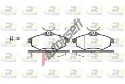 ROADHOUSE Sada brzdov�ch desti�ek RDH 2881.00, 2881.00