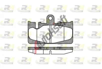 ROADHOUSE Sada brzdovch destiek RDH 2889.00, 2889.00