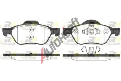 ROADHOUSE Sada brzdovch destiek RDH 2962.10, 2962.10