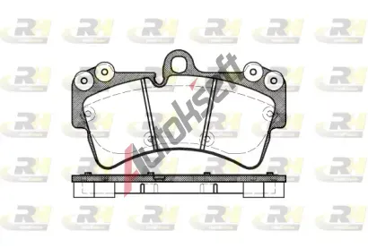 ROADHOUSE Sada brzdov�ch desti�ek RDH 2995.00, 2995.00