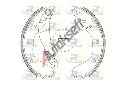 ROADHOUSE Brzdov pakny RDH 4091.00, 4091.00