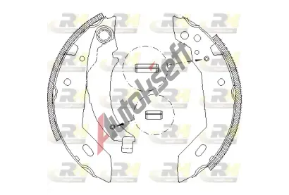 ROADHOUSE Brzdov pakny RDH 4095.00, 4095.00