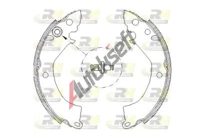 ROADHOUSE Brzdov� pakny RDH 4157.00, 4157.00