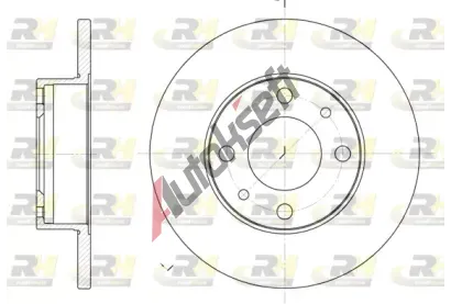 ROADHOUSE Brzdov kotou - 227 mm RDH 6030.00, 6030.00