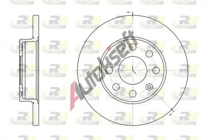 ROADHOUSE Brzdov kotou - 236 mm RDH 6059.00, 6059.00