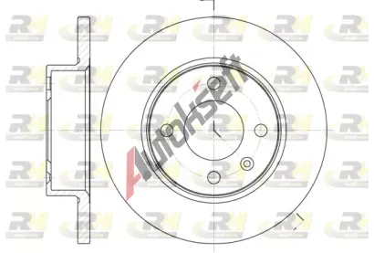 ROADHOUSE Brzdov kotou - 236 mm RDH 6060.00, 6060.00