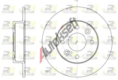 ROADHOUSE Brzdov kotou - 238 mm RDH 6066.00, 6066.00