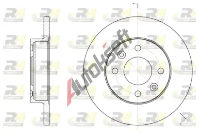 ROADHOUSE Brzdov kotou - 238 mm RDH 6067.00, 6067.00