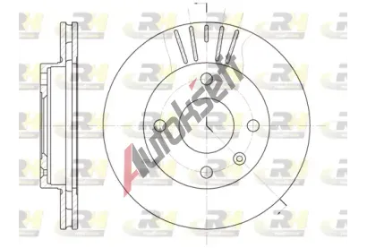 ROADHOUSE Brzdov kotou - 240 mm RDH 6096.10, 6096.10