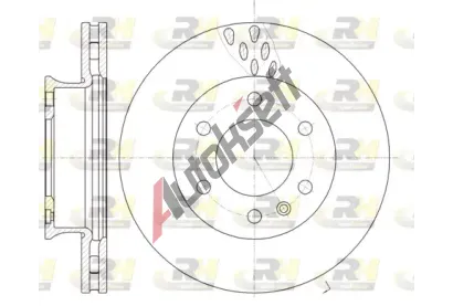ROADHOUSE Brzdov kotou - 300 mm RDH 61034.10, 61034.10