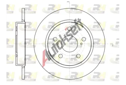 ROADHOUSE Brzdov� kotou� - 270 mm RDH 61044.00, 61044.00