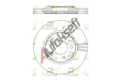 ROADHOUSE Brzdov kotou - 281 mm RDH 61047.10, 61047.10