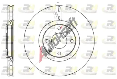 ROADHOUSE Brzdov kotou - 302 mm RDH 61059.10, 61059.10