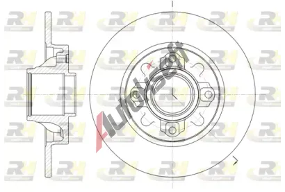 ROADHOUSE Brzdov kotou - 249 mm RDH 61060.00, 61060.00