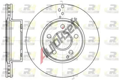 ROADHOUSE Brzdov kotou - 288 mm RDH 61066.10, 61066.10