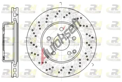 ROADHOUSE Brzdov kotou - 295 mm RDH 61068.10, 61068.10