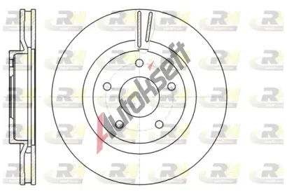 ROADHOUSE Brzdov kotou - 296 mm RDH 61087.10, 61087.10