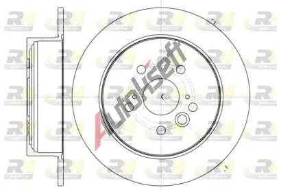ROADHOUSE Brzdov kotou - 303 mm RDH 61089.00, 61089.00