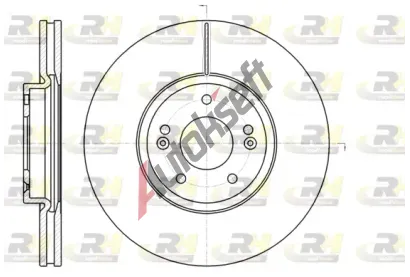 ROADHOUSE Brzdov kotou - 321 mm RDH 61102.10, 61102.10