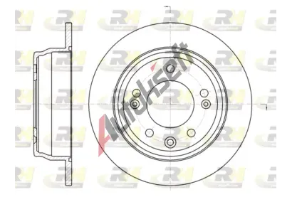 ROADHOUSE Brzdov kotou - 262 mm RDH 61105.00, 61105.00