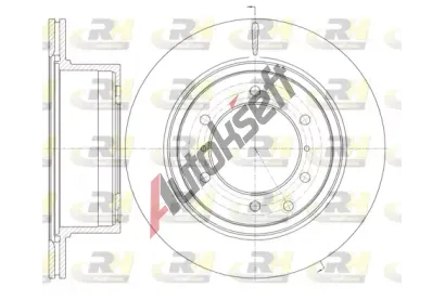 ROADHOUSE Brzdov kotou - 315 mm RDH 61159.10, 61159.10
