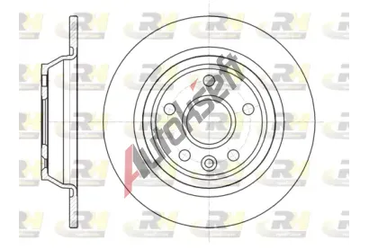 ROADHOUSE Brzdov kotou - 302 mm RDH 61167.00, 61167.00