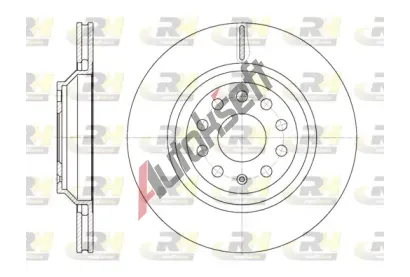 ROADHOUSE Brzdov kotou - 310 mm RDH 61172.10, 61172.10
