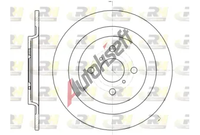 ROADHOUSE Brzdov kotou - 278 mm RDH 61173.00, 61173.00