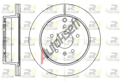 ROADHOUSE Brzdov kotou - 303 mm RDH 61182.10, 61182.10