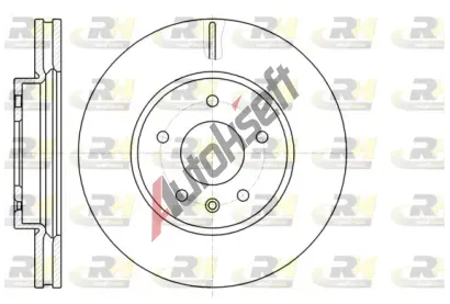 ROADHOUSE Brzdov kotou - 296 mm RDH 61183.10, 61183.10