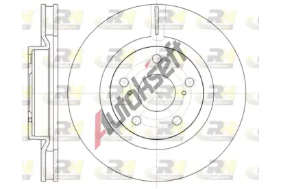 ROADHOUSE Brzdov kotou - 296 mm RDH 61189.10, 61189.10