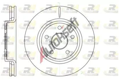 ROADHOUSE Brzdov kotou - 328 mm RDH 61210.10, 61210.10