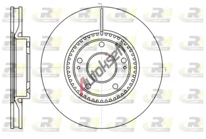 ROADHOUSE Brzdový kotouč - 299 mm RDH 61217.10, 61217.10 ROADHOUSE Brzdový kotouč - 299 mm RDH 61217.10, 61217.10