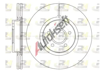 ROADHOUSE Brzdov kotou - 320 mm RDH 61223.10, 61223.10